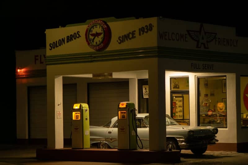 Niles Flying A Gas Station - Image 1