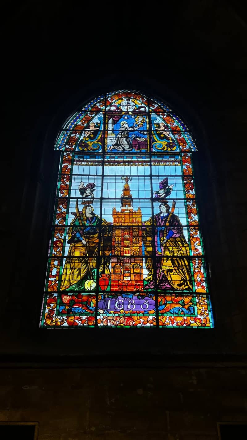 Seville Cathedral Stained Glass - Image 1