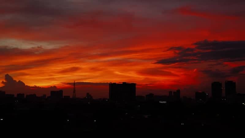 Seri Kembangan Skyline Sunset - Image 1