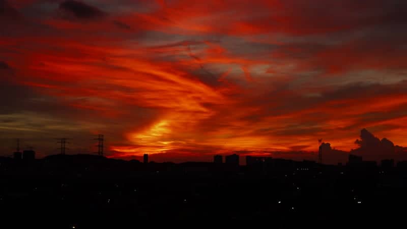 Seri Kembangan Skyline Sunset - Image 1