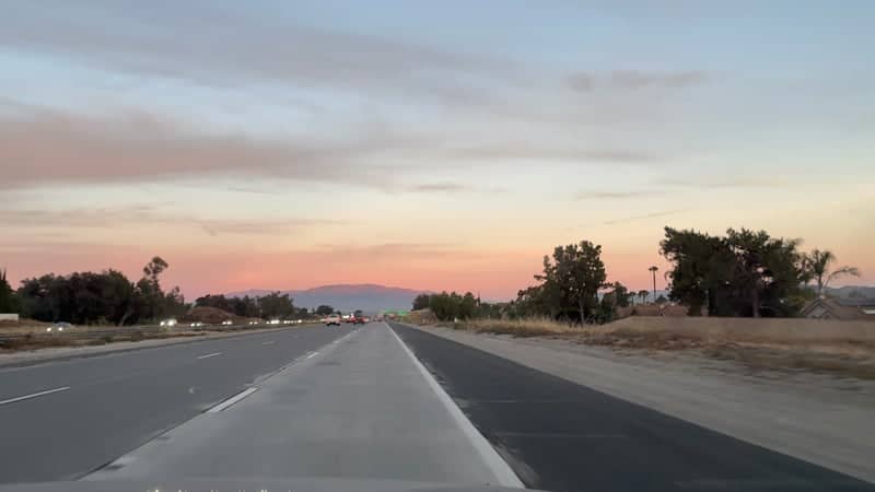 Murrieta Highway Sunset View - Image 1