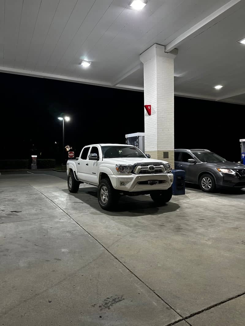 Pittsboro Gas Station Night Lights - Image 1