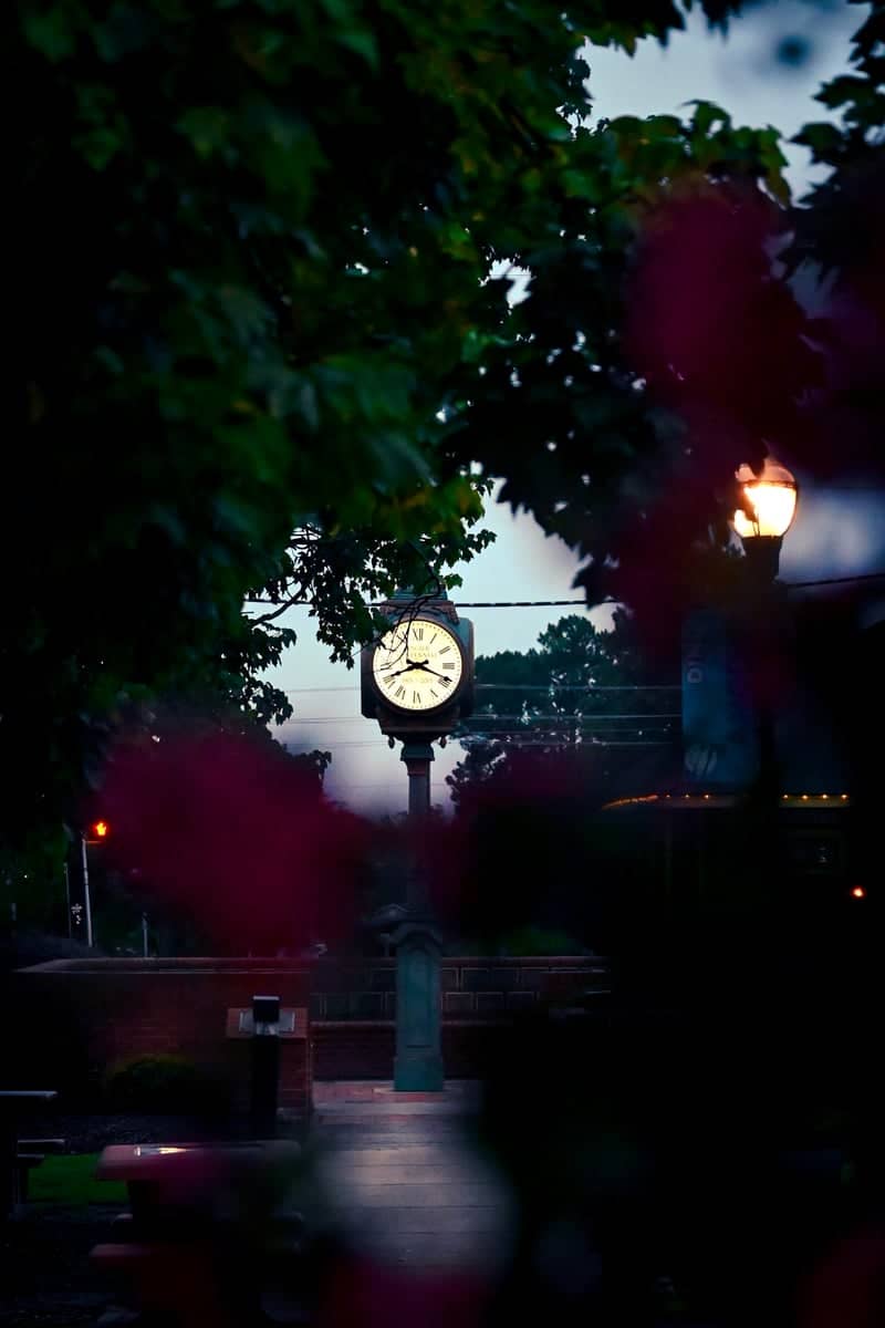 Angier Town Clock at Depot Square - Image 1