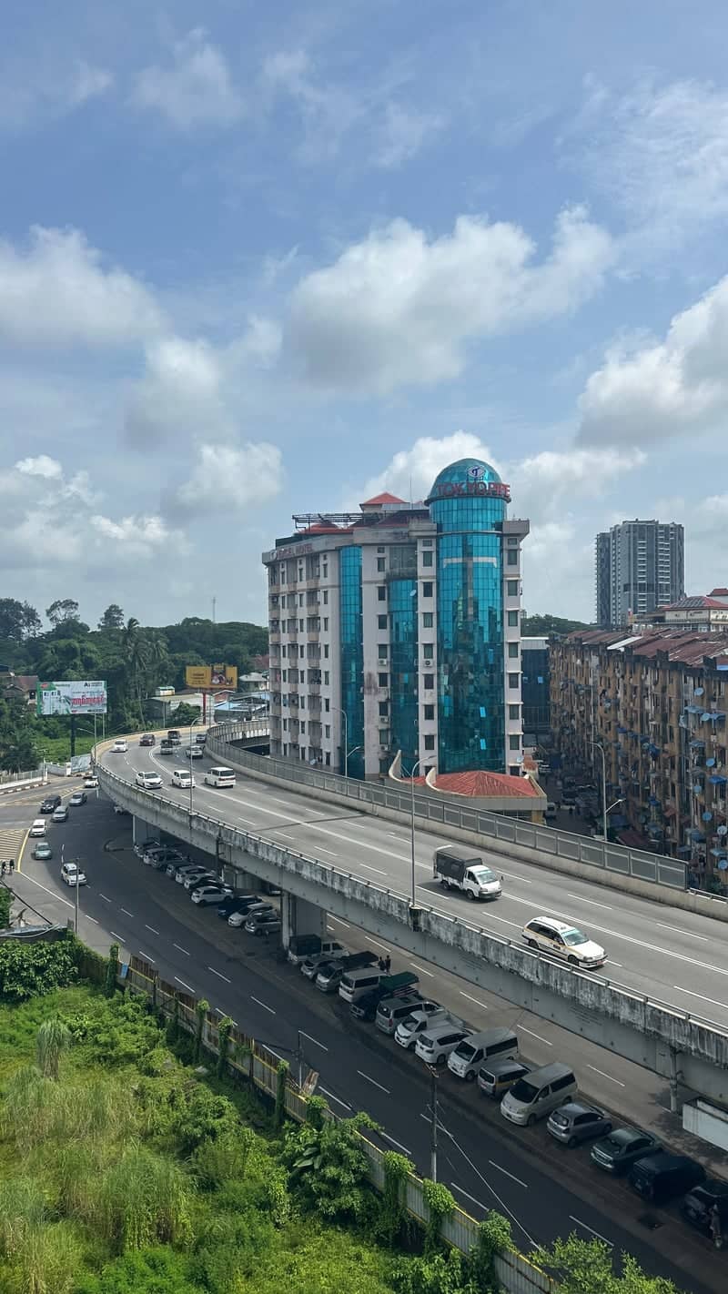 Shwegondaing Flyover Overlook - Image 1