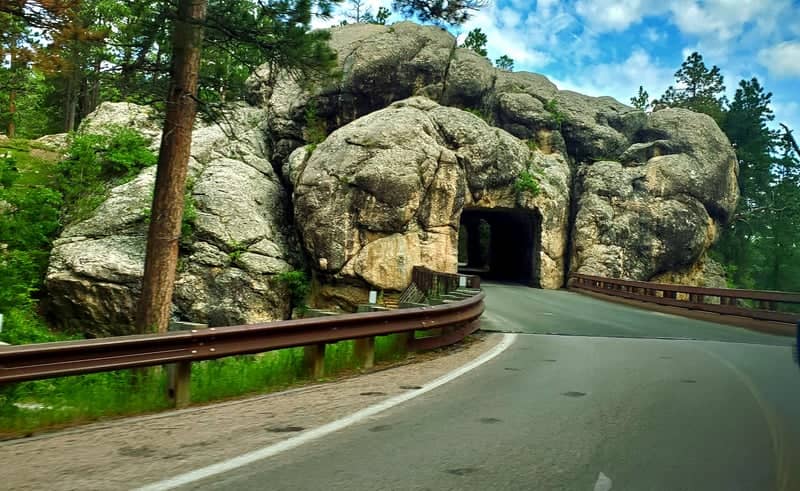 Iron Mountain Road Rock Tunnel - Image 1