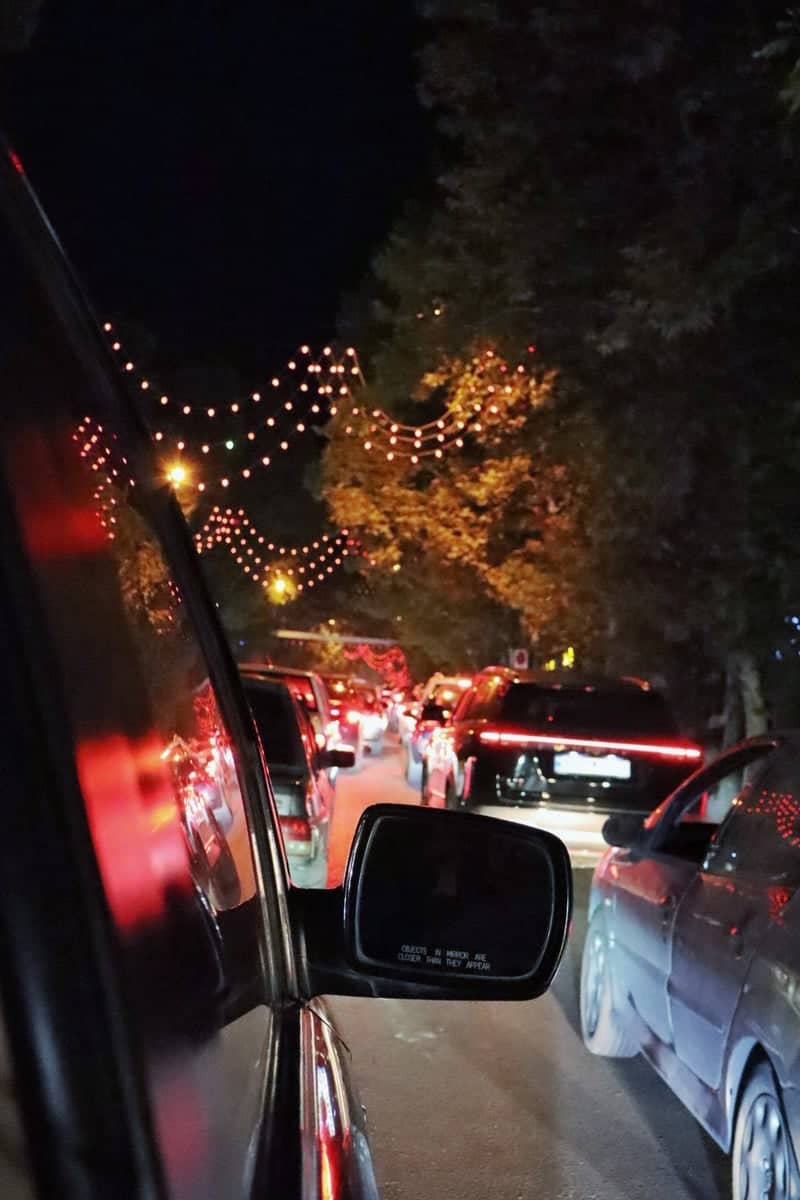 Valiasr Street Night Traffic - Image 1