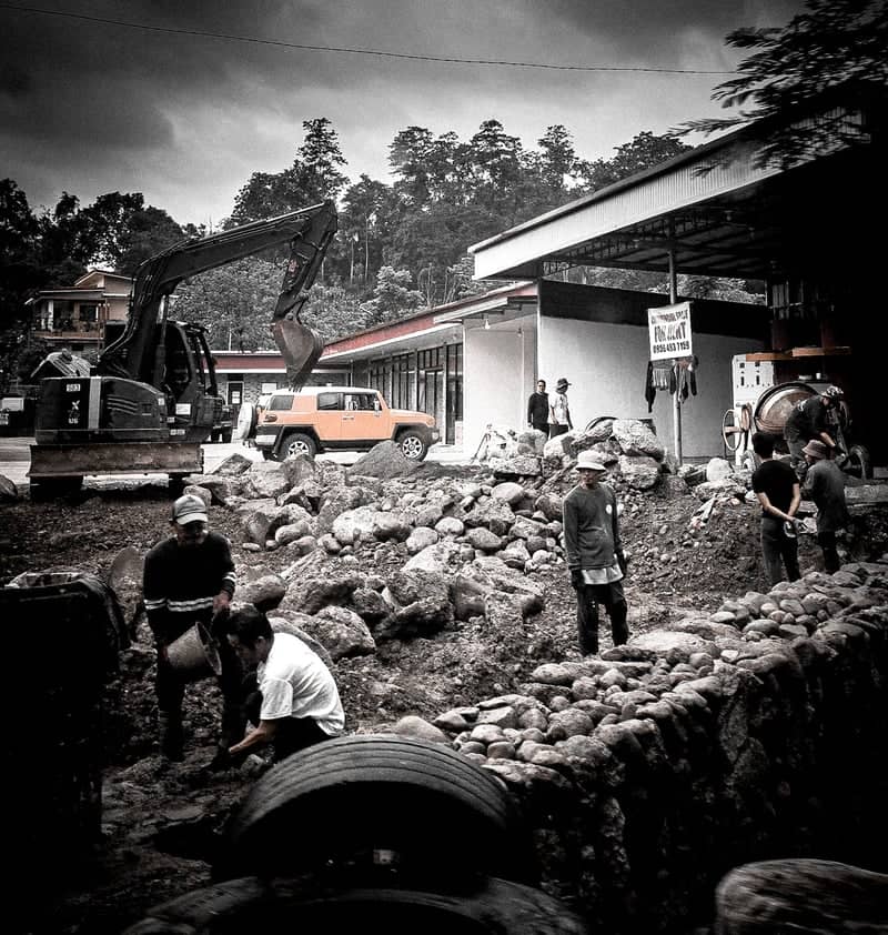 Benguet Roadside Construction - Image 1