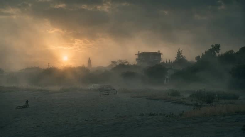 Polygyros Misty Sunset - Image 1