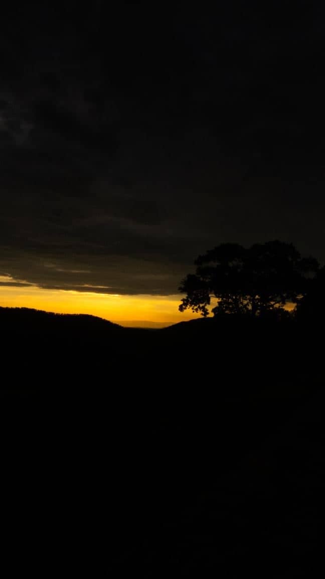 Blue Ridge Mountain Sunset Overlook - Image 1
