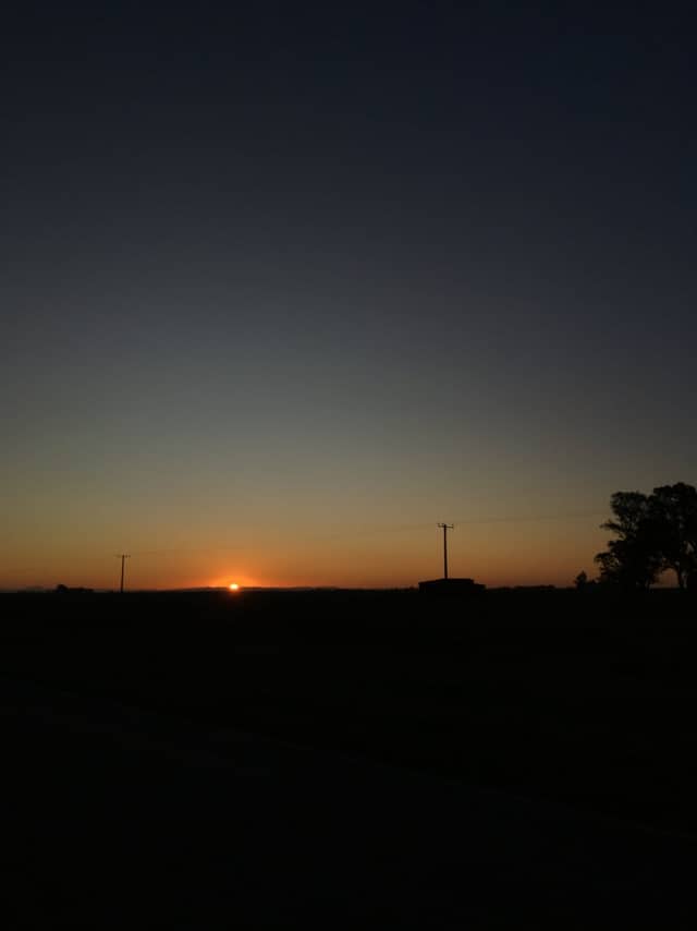 Pampas Rural Sunset - Image 1