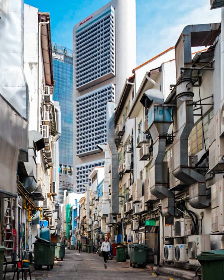OCBC Centre Alley View - Image 1