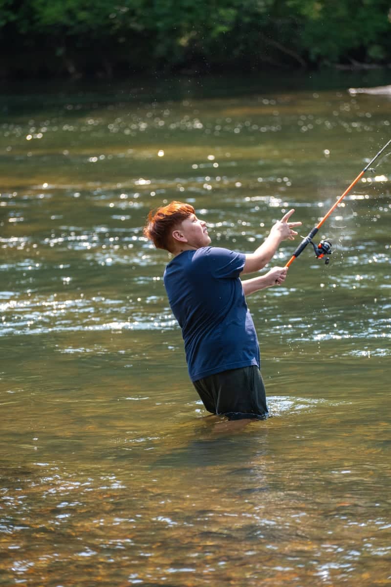 Toccoa River Fishing Spot - Image 1