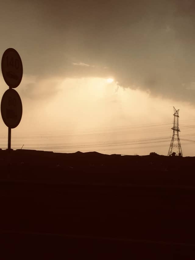 Al Foah Highway Sunset - Image 1