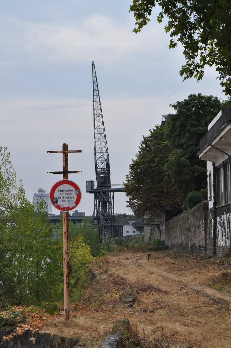 Historic Harbor Crane Uerdingen - Image 1