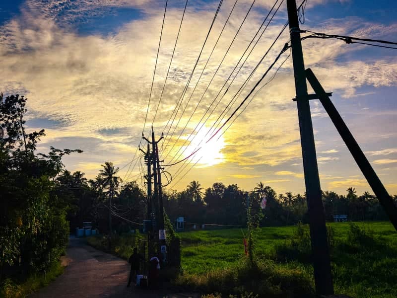Kuttanad Rural Sunset - Image 1
