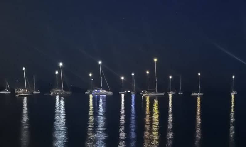 Parga Harbor Night View - Image 1