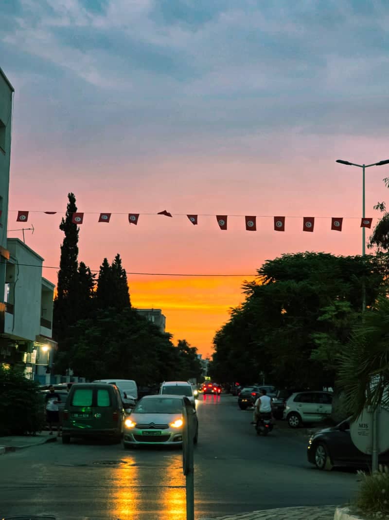 Nabeul Street Sunset - Image 1