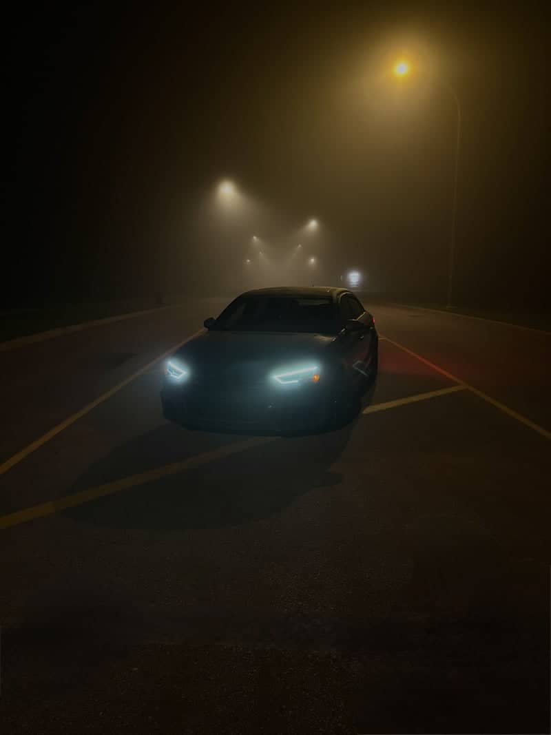 Foggy Leduc Nightscape - Image 1