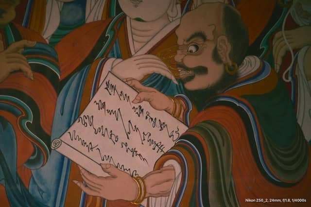 Yonghwasa Temple Mural - Image 1