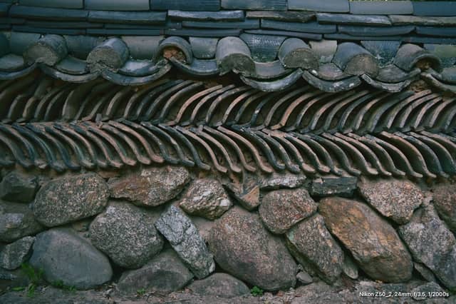 Yonghwasa Temple Traditional Wall - Image 1