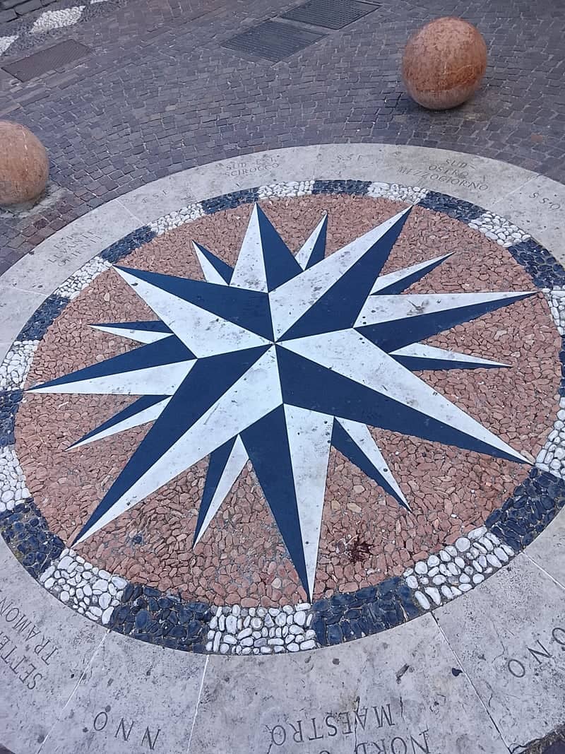 Spotorno Compass Rose Mosaic - Image 1