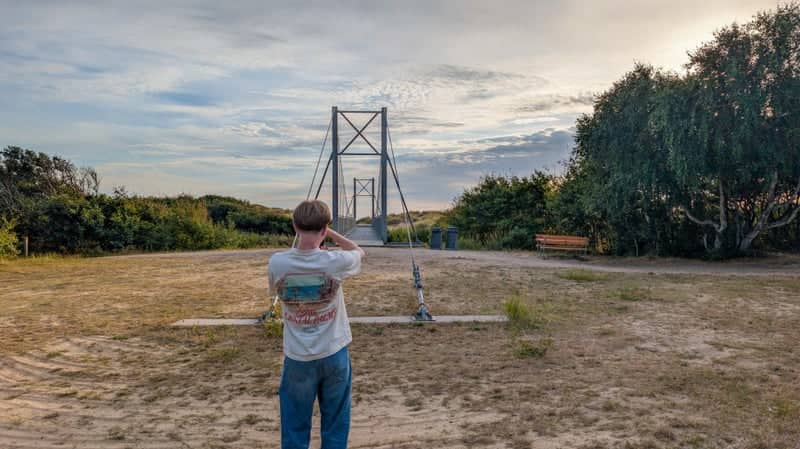 Tönnersa Beach Footbridge - Image 1