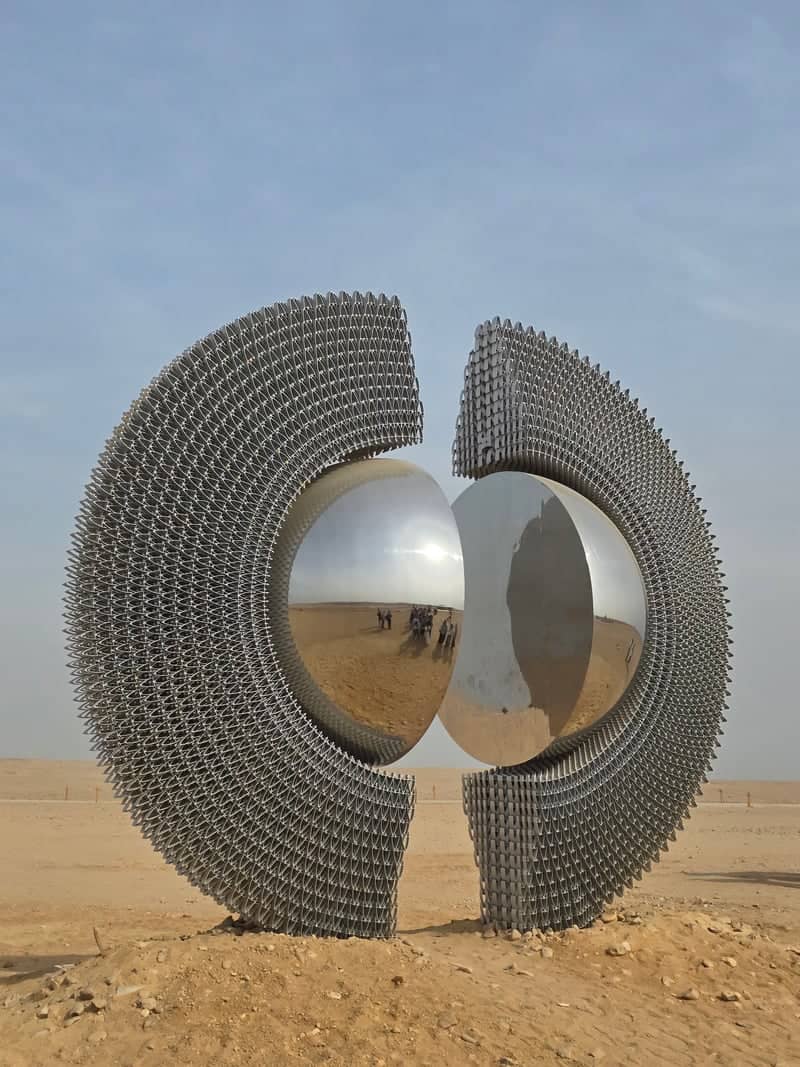 Forever is Now Art Installation, Giza Plateau - Image 1