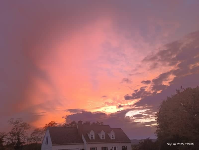 Blacksburg Residential Sunset View - Image 1