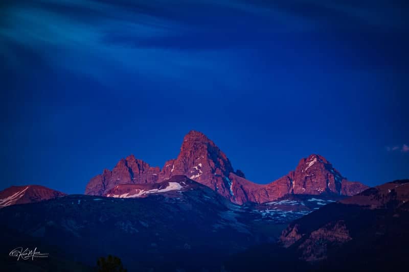 Grand Teton West Face View - Image 1