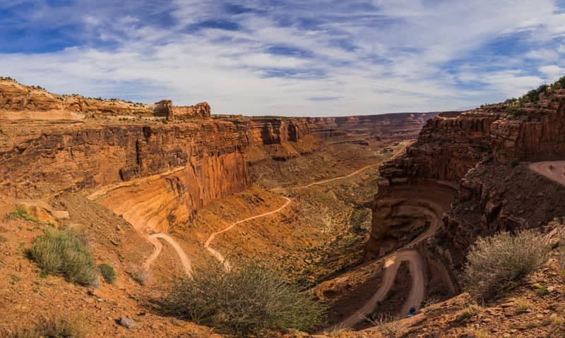 Shafer Trail Switchbacks - Image 1