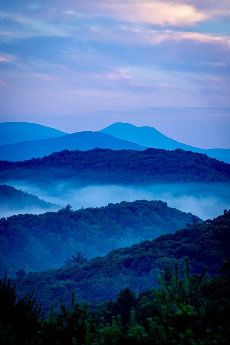 Blue Ridge Parkway Overlook near Boone - Image 1