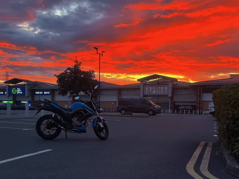 Urmston Retail Park Sunset - Image 1