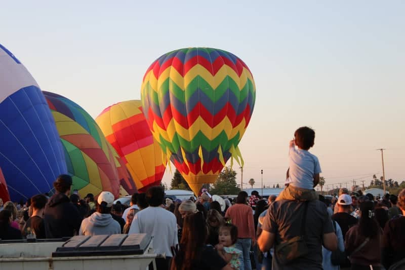 ClovisFest Hot Air Balloon Launch - Image 1