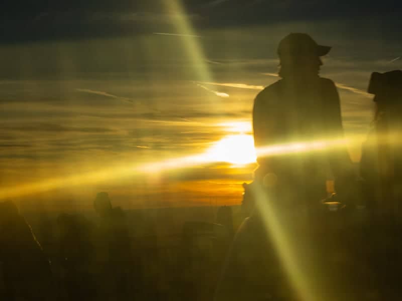 Santa Fe Ski Road Sunset Overlook - Image 1