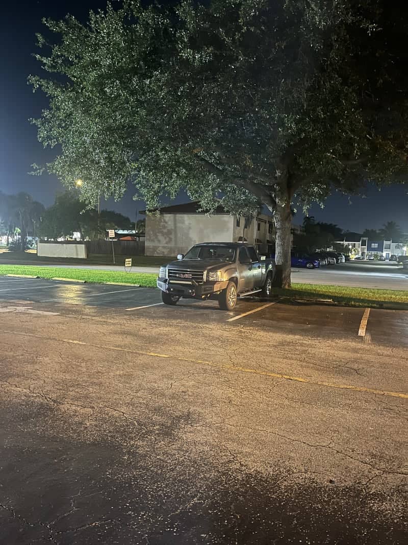 Hollywood Parking Lot Night Scene - Image 1