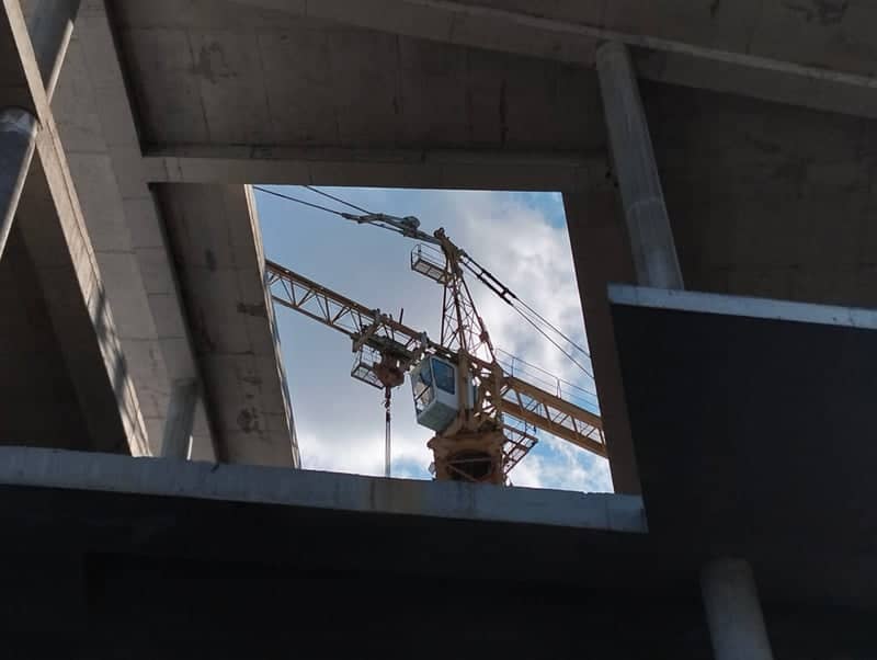 Ternopil Construction Site Framing - Image 1