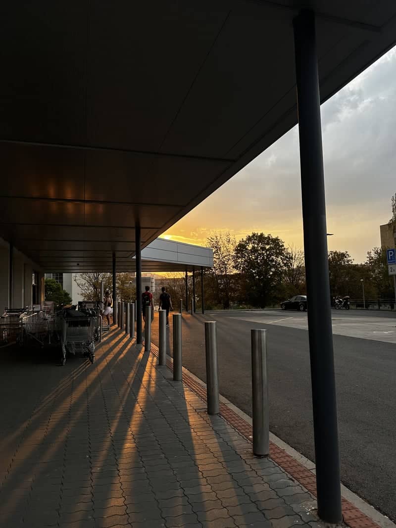 Urban Sunset Overhang in Most - Image 1