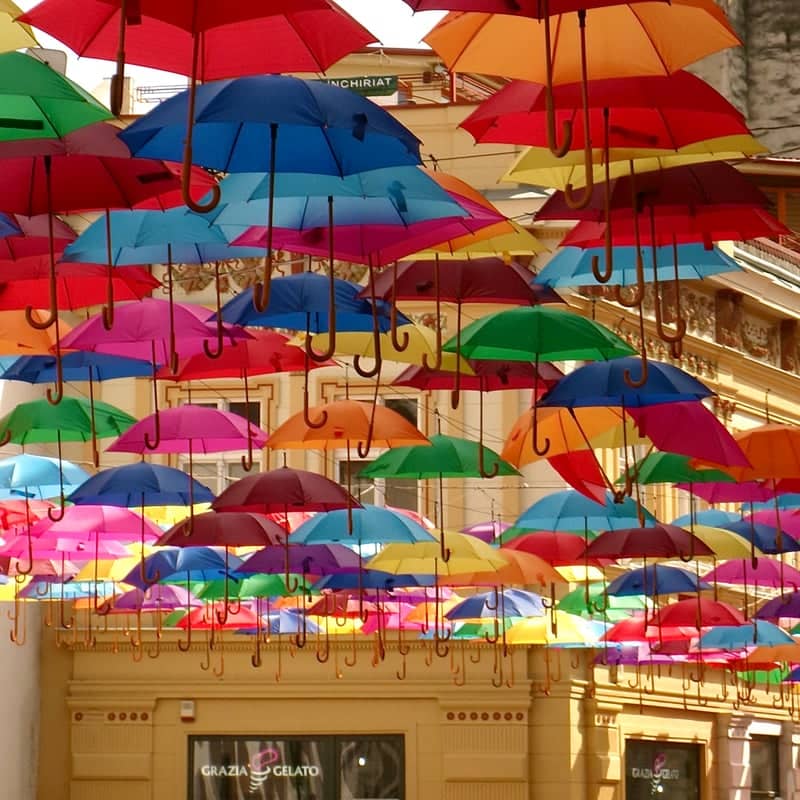 Umbrella Street (Strada Alba Iulia) - Image 1