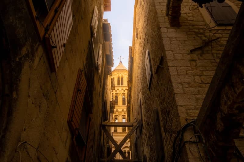 Cathedral of Saint Domnius Alley View - Image 1