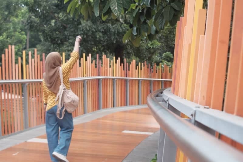 Tebet Eco Park Infinity Link Bridge - Image 1