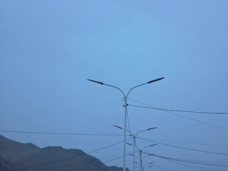 Bayankhongor Street Lights & Mountains - Image 1