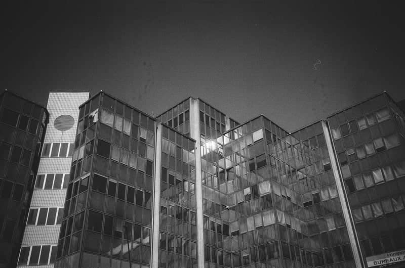 Vincennes Glass Office Facade - Image 1