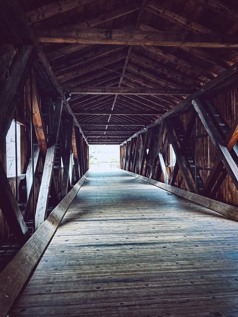 Jay Covered Bridge - Image 1
