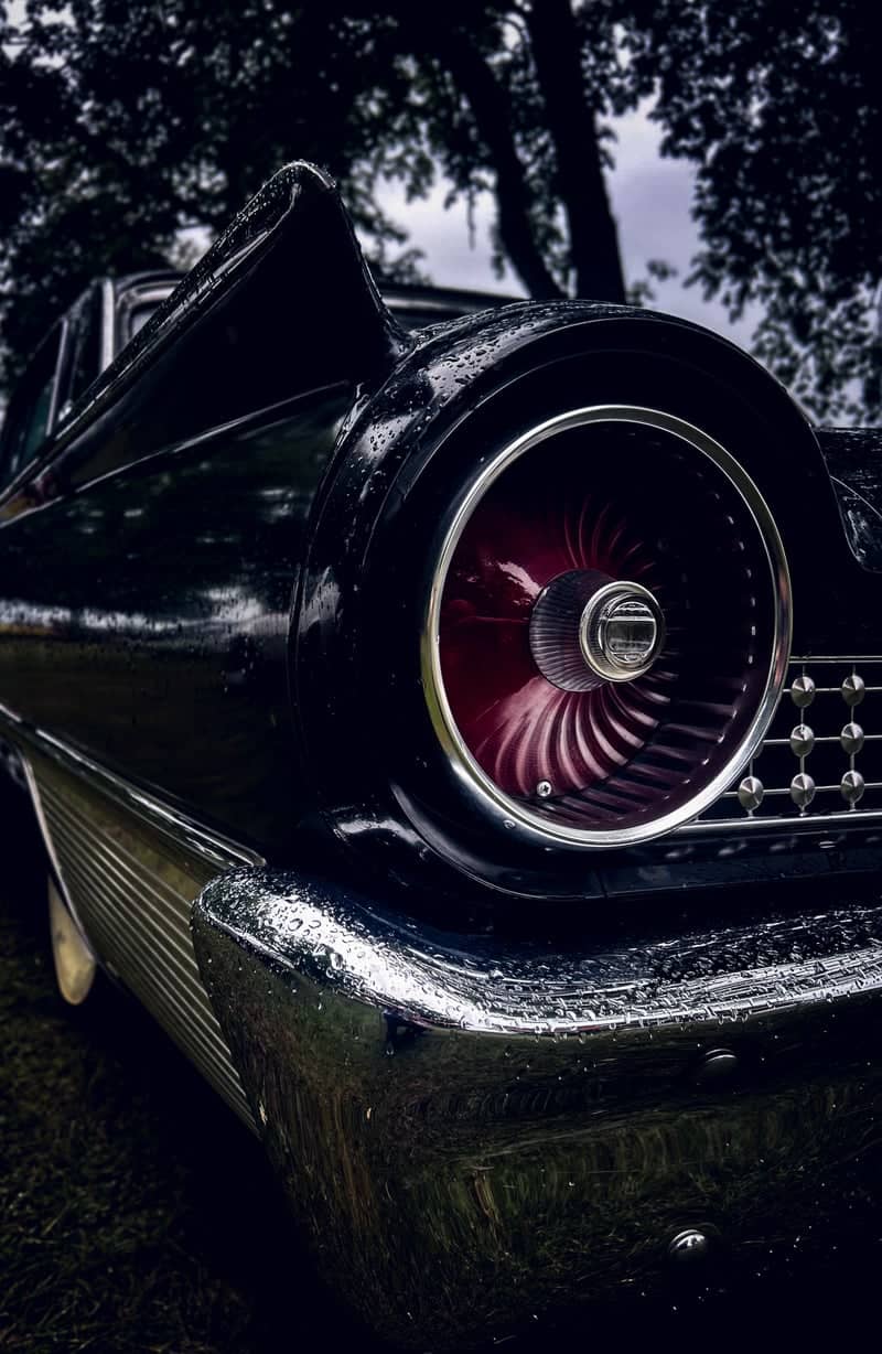 Vintage Ford Tailfin Detail - Image 1