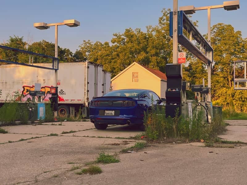 Abandoned Highway 8 Gas Station - Image 1