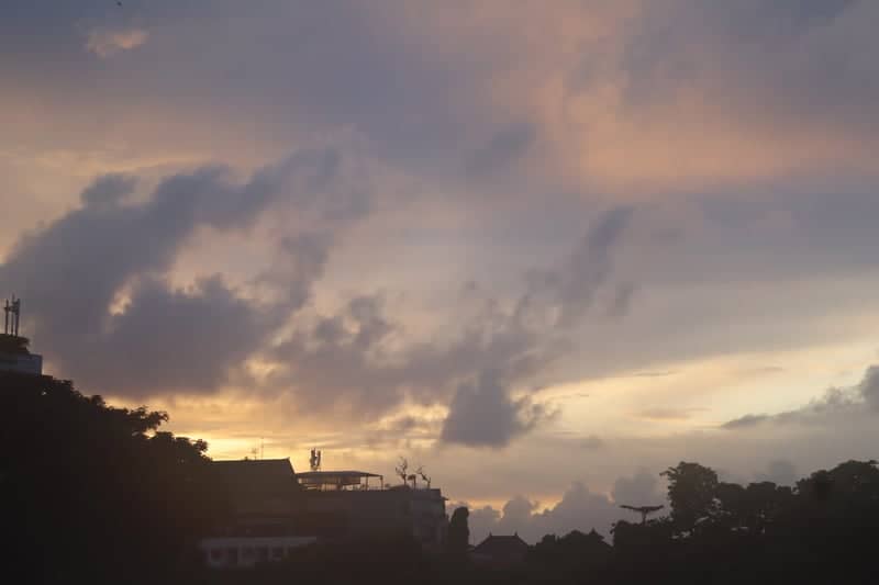Tanah Bumbu Sunset Skyline - Image 1