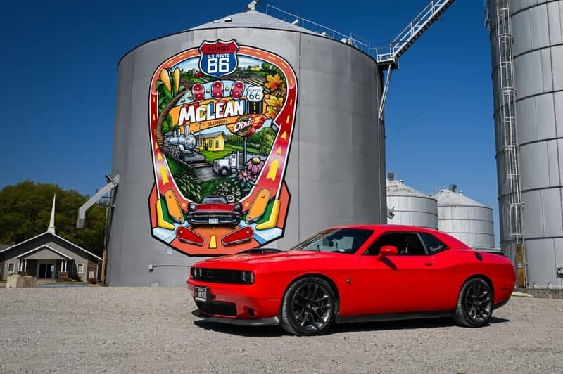 Route 66 Pinball Mural - Image 1