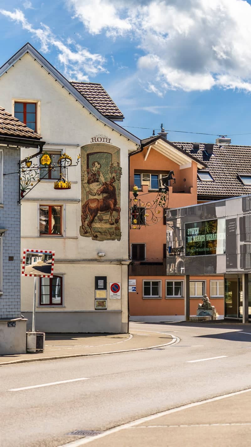 Hotel Rössli Mural, Flawil - Image 1