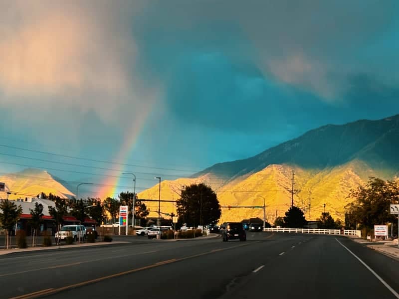 Wasatch Mountain View from Spanish Fork - Image 1