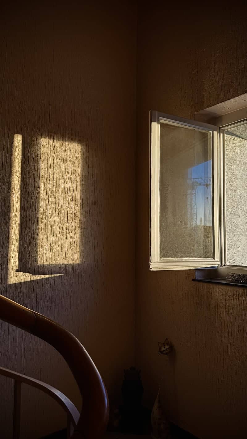Golden Hour Stairwell in St. Gallen - Image 1
